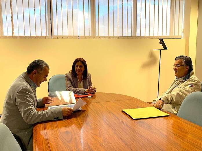 Álvaro Monzón, Carmen Hernández y Sergio Gil / TA